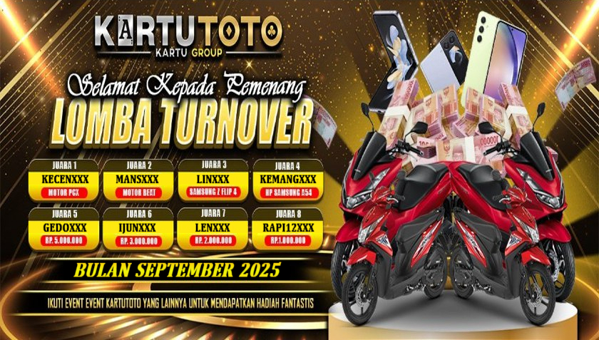 Pemenang Turnover Bulan September 2025